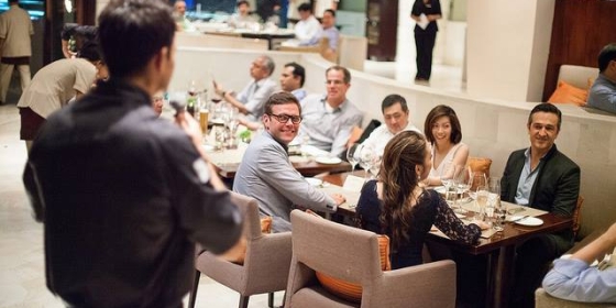 APOS 2015 Dinner with James Murdoch & V. Bozeman