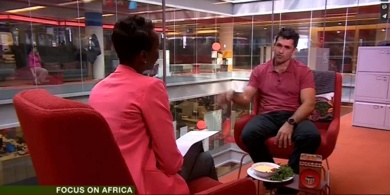 Chef Kiran Jethwa – BBC Focus On Africa Interview with Sophie Ikenye