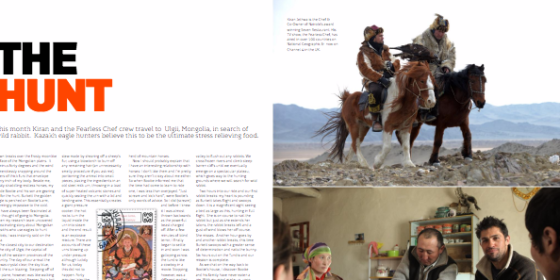 The Hunt –  Filming Mongolia