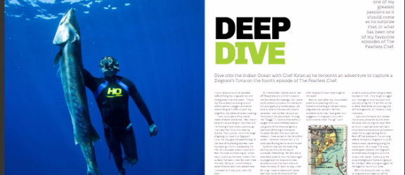 Deep Dive – Filming Mozambique